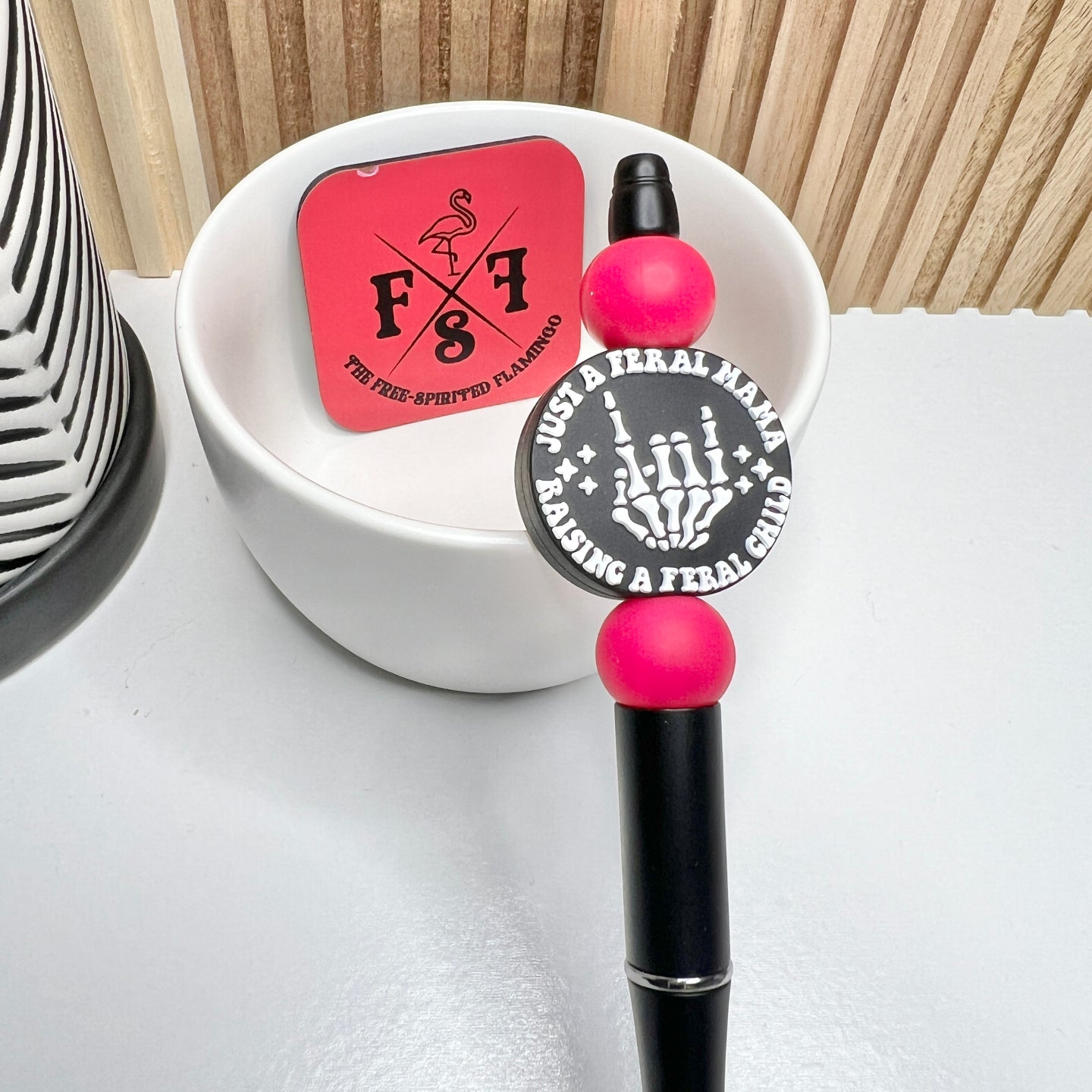 Feral Mama Plastic Pen